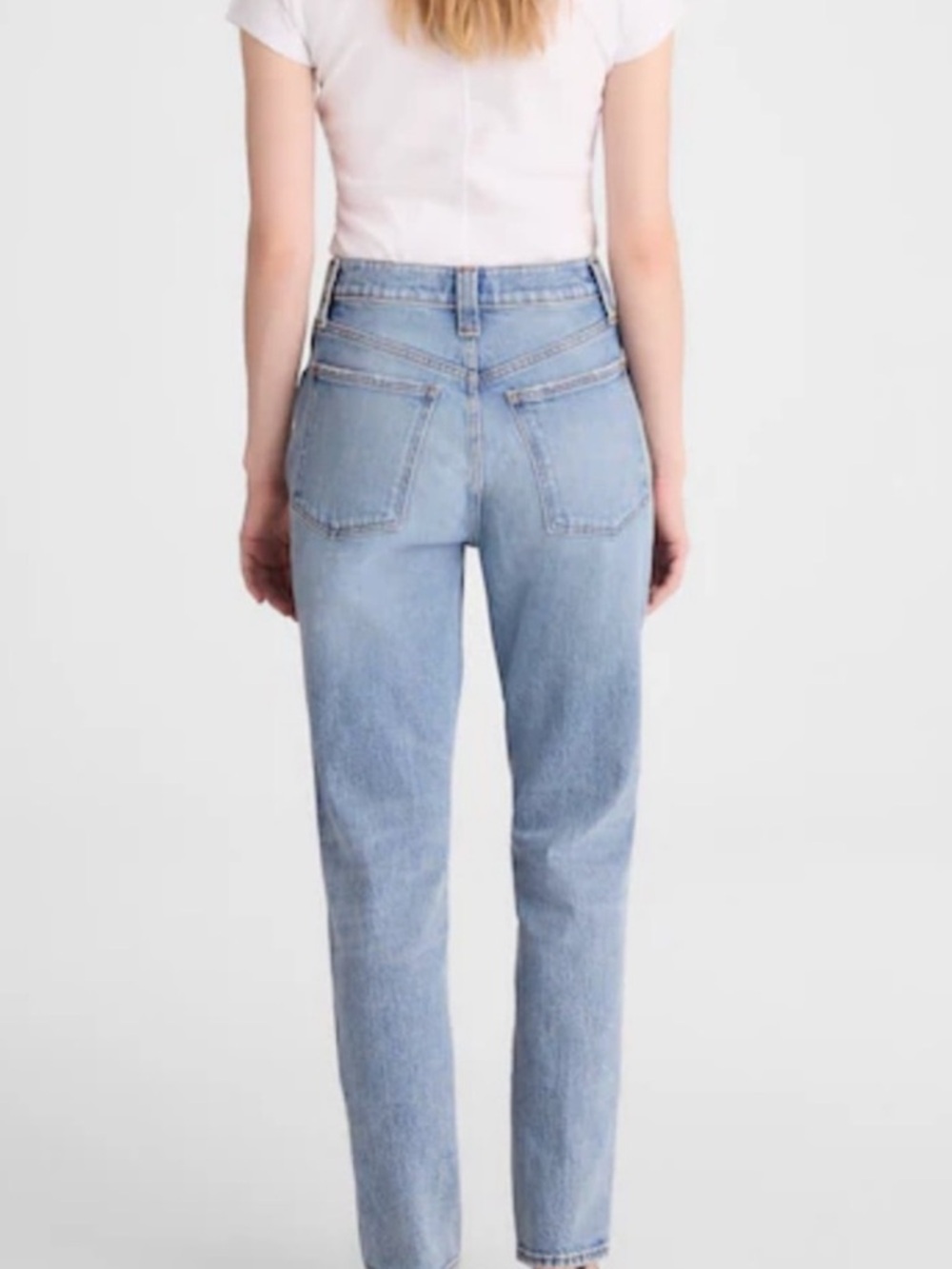Madewell sz 28 THE PERFECT VINTAGE JEAN high rise Light Wash Blue Denim Pants - Picture 5 of 16